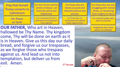 Mary's Daily Live Holy Rosary Prayer at 8:00 p.m. EDT 09/25/2025