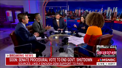 MSNBC Panelists Rage At Democrats For Getting ‘Nothing In Return’ After Shutdown