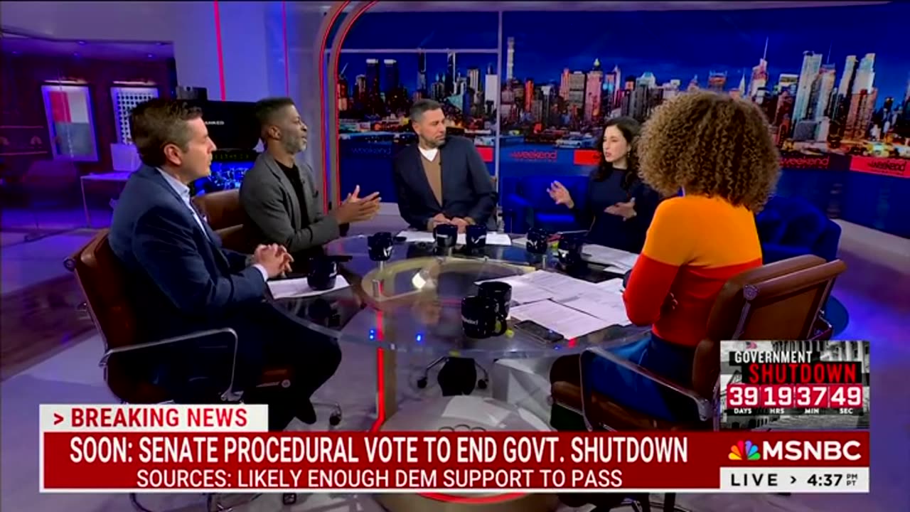MSNBC Panelists Rage At Democrats For Getting ‘Nothing In Return’ After Shutdown