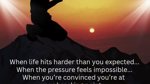 When Life Hits Hard