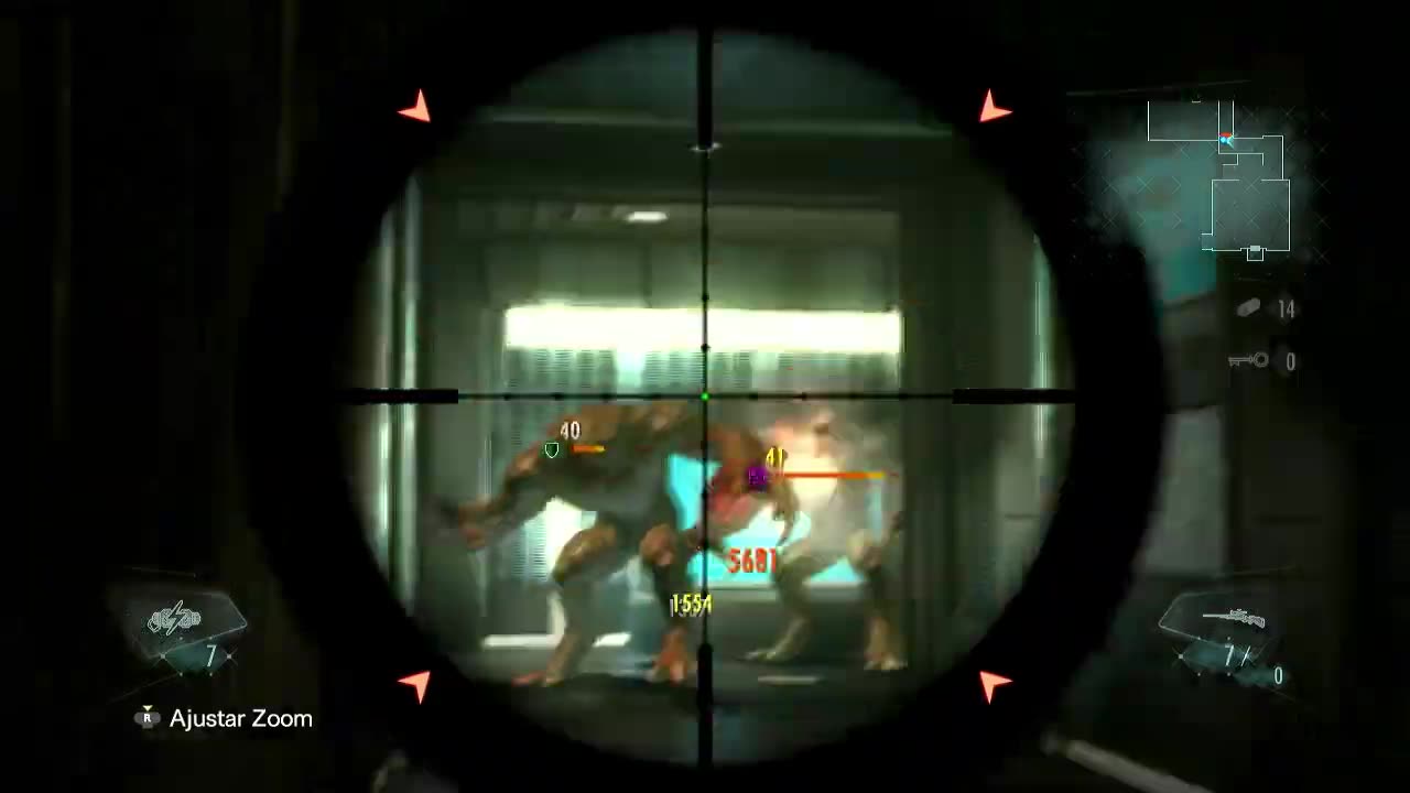 RE Revelations raid mode trinity bônus ( Abyss level ) part 07
