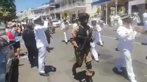 THE SOUTH AFRICAN NAVAL PARADE TAKES PLACE EVERY YEAR IN SIMON'S TOWN #navy #simonstown #adventures