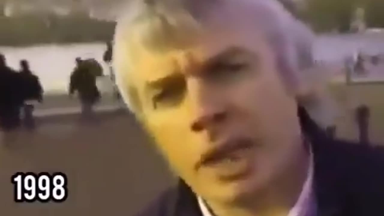 David Icke in 1998…was spot on. Let this sink in for a minute...