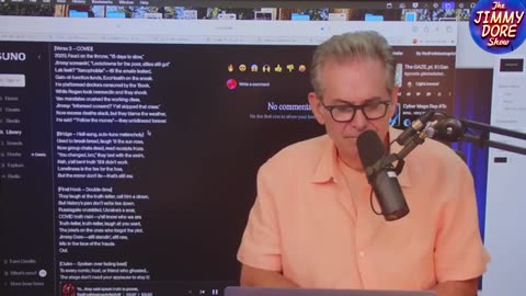 New Jimmy Dore Hip Hop Track Is Fire!