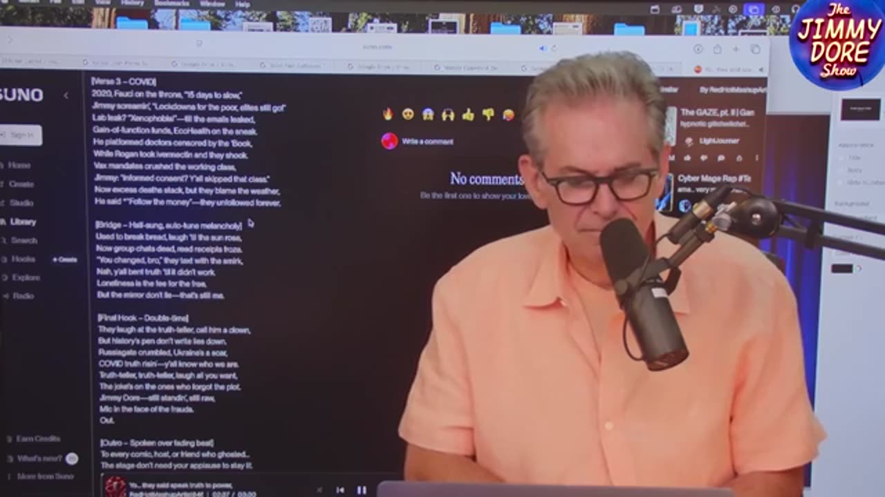 New Jimmy Dore Hip Hop Track Is Fire!