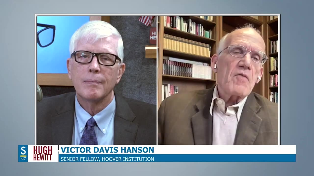 Victor Davis Hanson w/ Hugh Hewitt Show after eight years & you don’t want to miss it! - 1/29/25