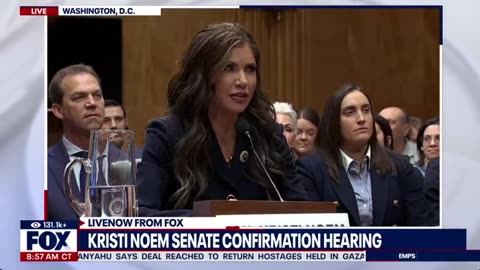 Kristi Noem: "The Southern Border is not secure."