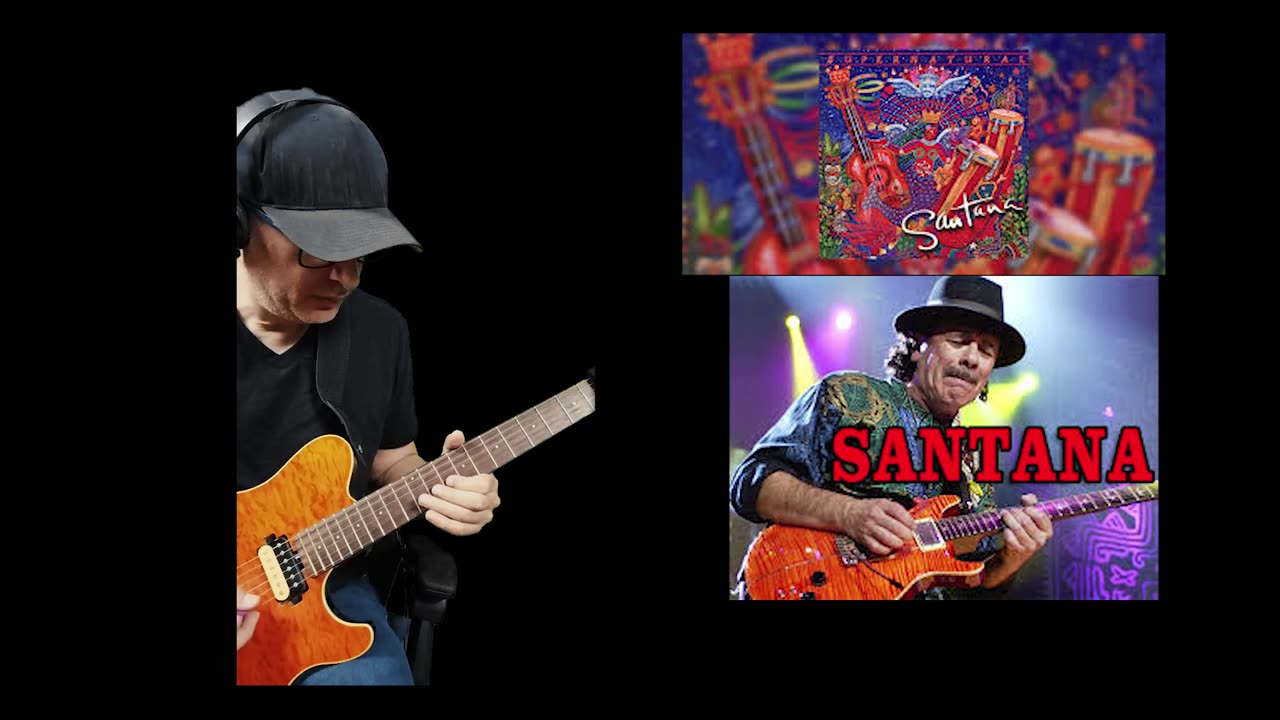 Cover (Santana Smooth solo)