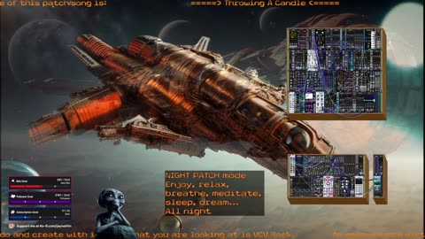 🌙 Night Patch mode - 💤 All night 😴 VCV Rack - Ambient 🙏 Meditative Sound 🕉 For Inner Peace ☮