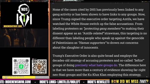 We Are All "Antifa" Now | @GetIndieNews @ExtremeArturo