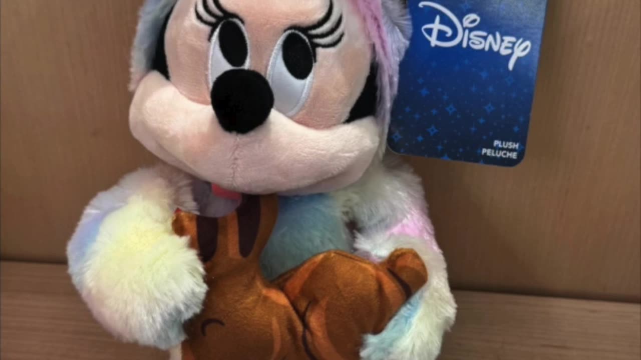 Disney Parks Minnie Mouse Easter Bunny Plush Doll #shorts