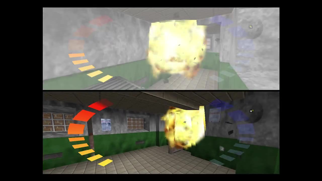 GoldenEye 007 multiplayer NSNA - Axdoomer vs Scott