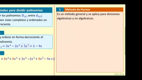 CICLO CHRISTIAM HUERTAS | Semana 07 | División de Polinomios I