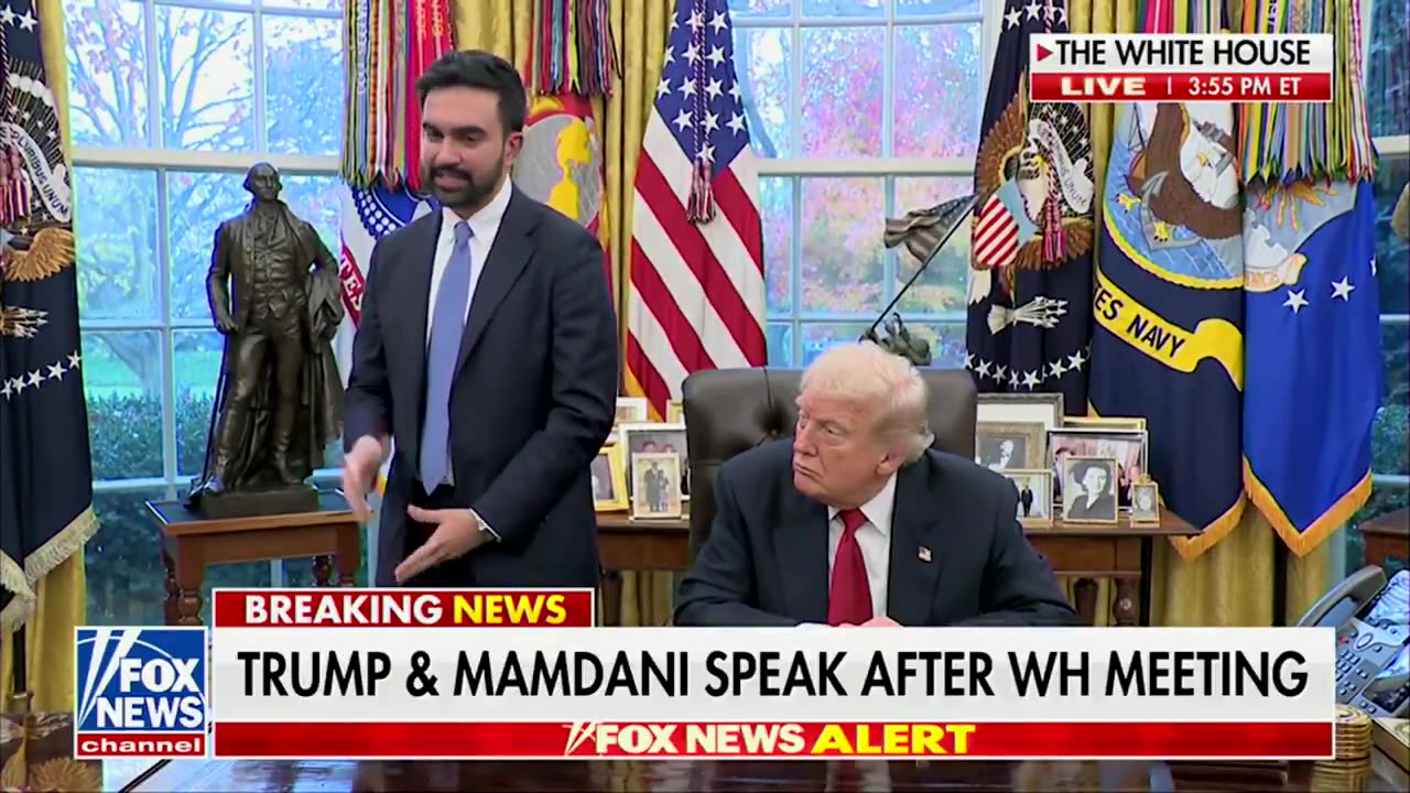 Reporter confronts Mamdani about race-based property tax proposal