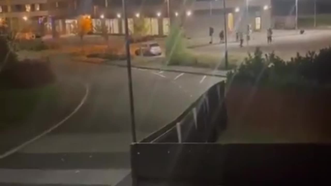 Video from a migrant hotel in Rotherham. This was recorded late at night.