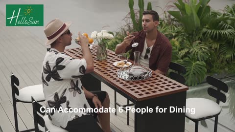 🪑Outdoor Bar Tables and Chairs Furniture Sharing~🥳