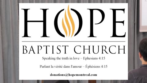 Hope Baptist Church - 10th Anniversary! Sunday Services - Jan. 18th, 2026