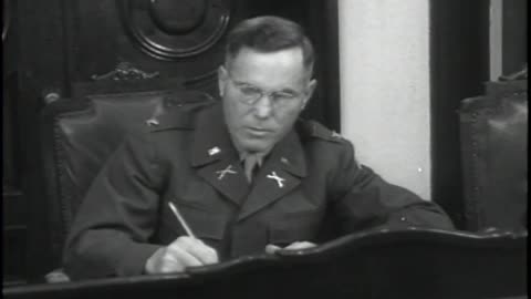 WAR CRIMES ATROCITY TRIALS, YOKOHAMA... - WAR CRIMES ATROCITY TRIALS, YOKOHAMA, JAPAN - 111-adc-7023