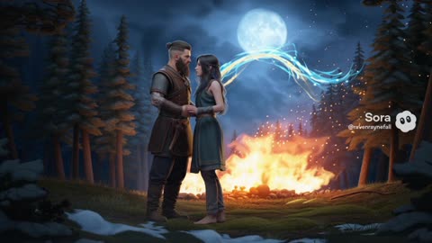 The Night the Sky Chose Her, AI Video