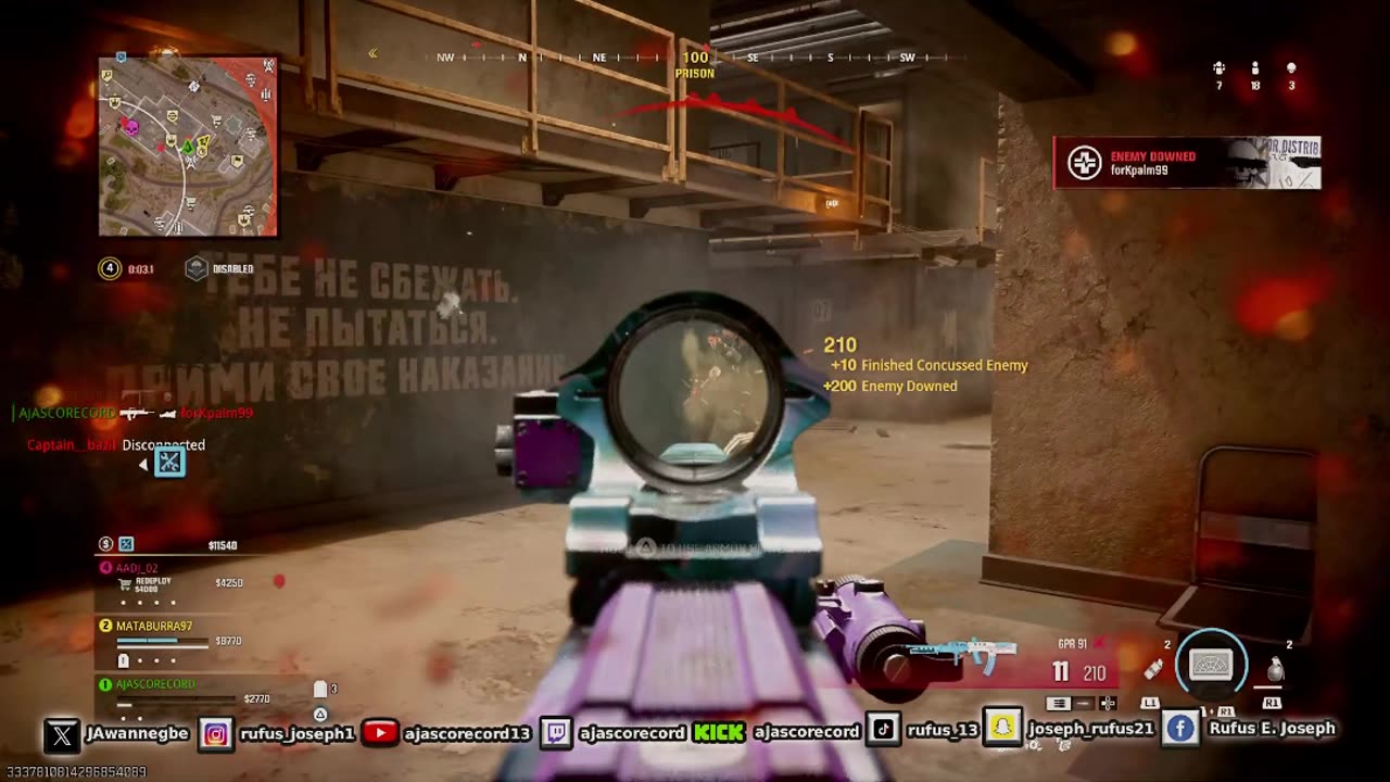 Cleaning up the lobby.