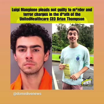 Luigi mangione pleaded not guilty dont hold your breath kid 12/24/24