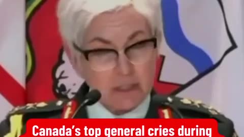 Canada's top general cries during apologies for "systematic racism " in the army