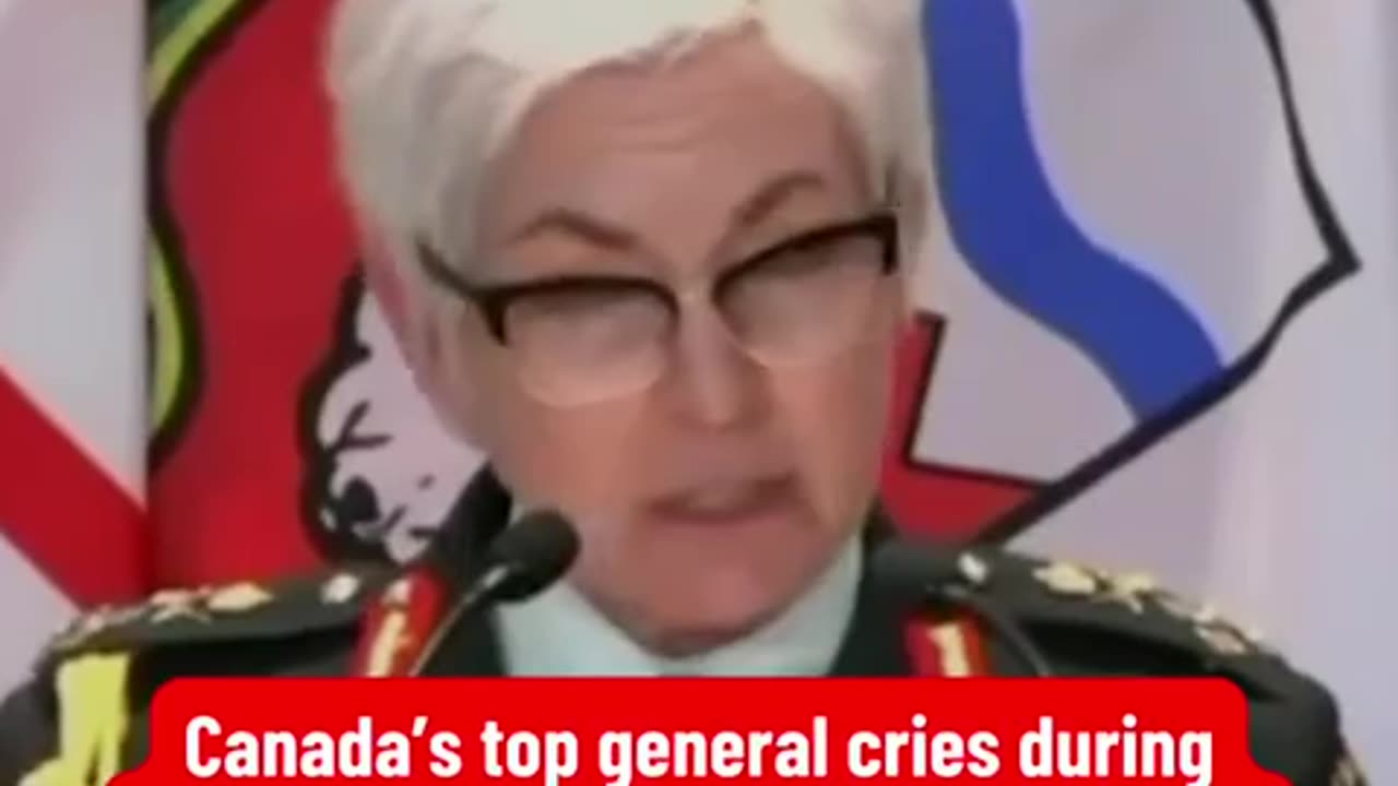 Canada's top general cries during apologies for "systematic racism " in the army