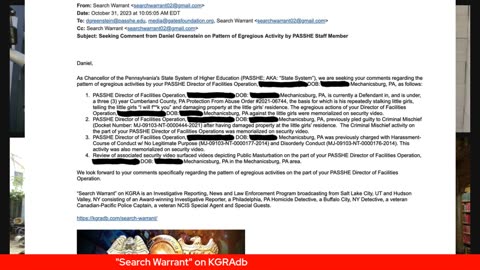 PA Public Education State System serial-offender Identified