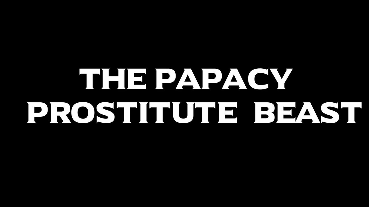 Trey Knowles - The Papacy Prostitute Beast