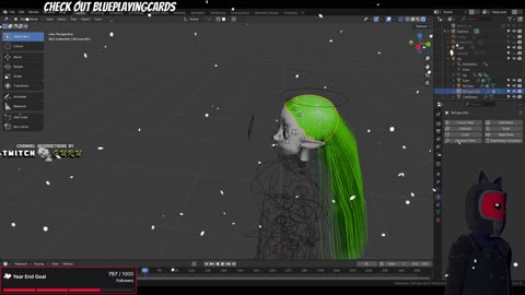 Art:Blender(Hair Particles)