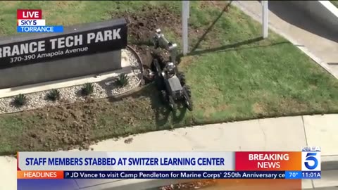 Former student stabs 3 staff members at Torrance school, police say