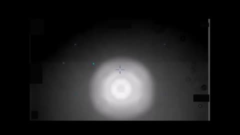 Strange Blue light beam in North Texas Sky