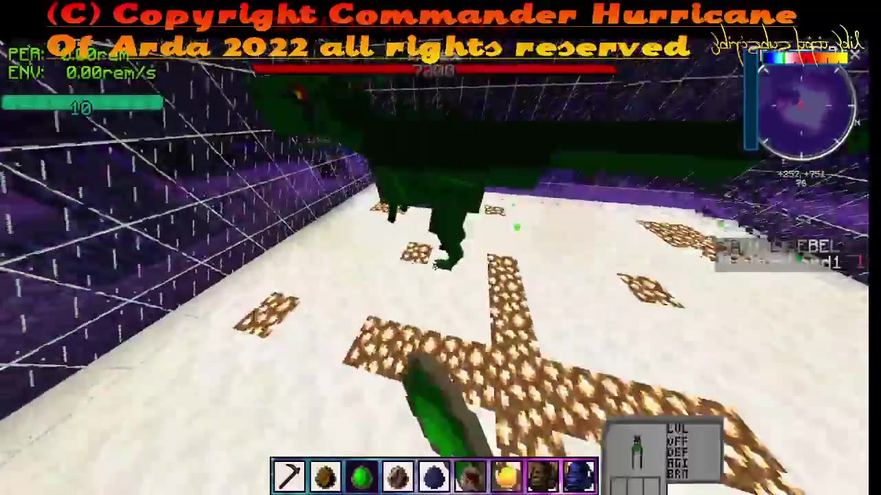 Minecraft mob battle Gabriel vs T-Rex 🦖