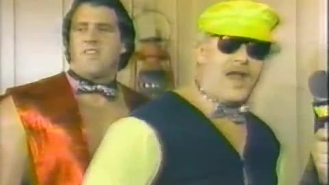 Blackjacks BBQ, Brutus Beefcake & Johnny V 12 29 1984