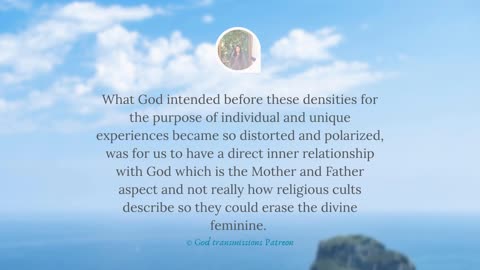 God envisioned a relationship, not worship