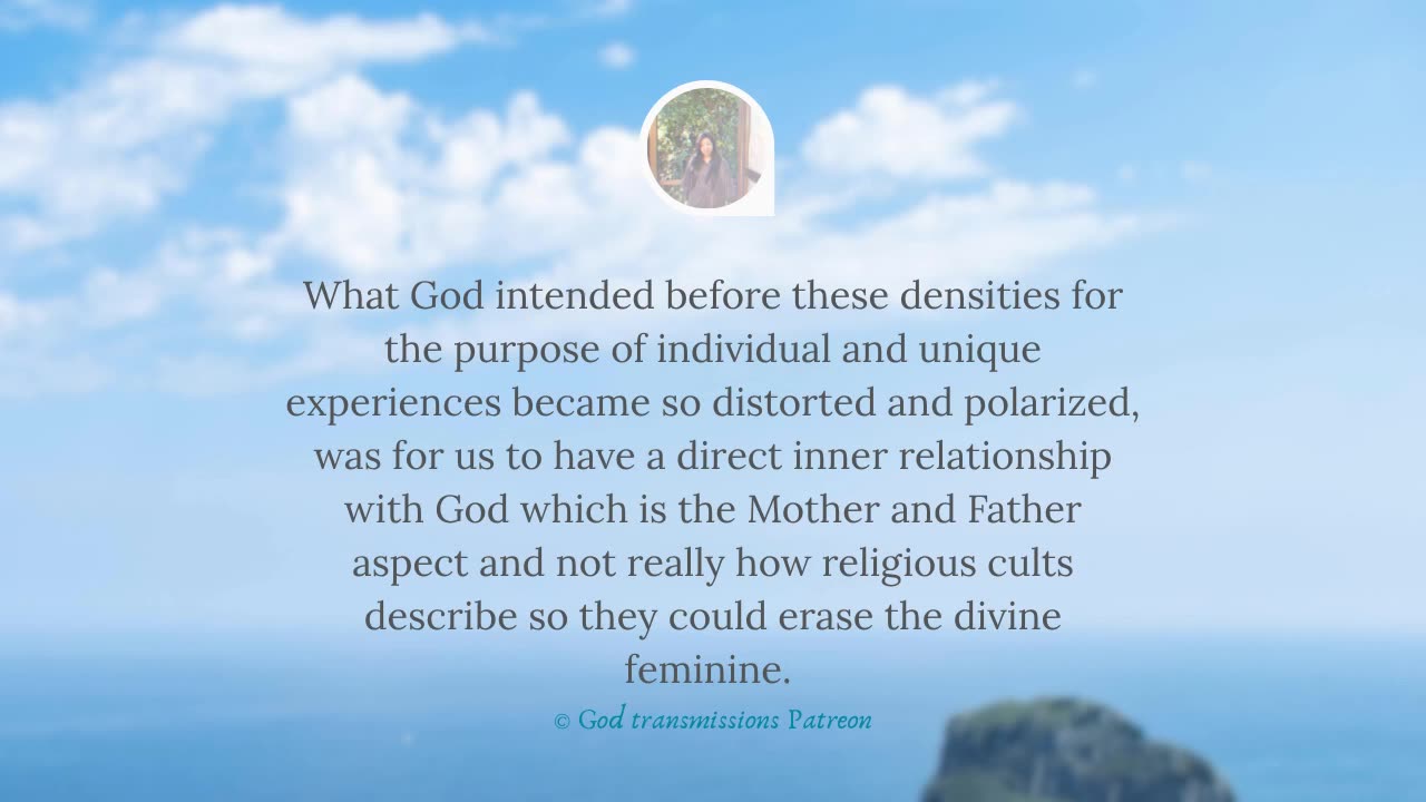 God envisioned a relationship, not worship