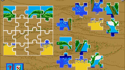 Amiga 500 Longplay Bambino fait un Puzzle - EU-FR