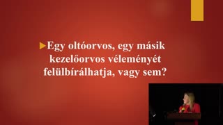 Dr. Dóra Márta: Orvosi lehetőségek a gyerekoltások beadásának kivédésére