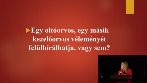 Dr. Dóra Márta: Orvosi lehetőségek a gyerekoltások beadásának kivédésére