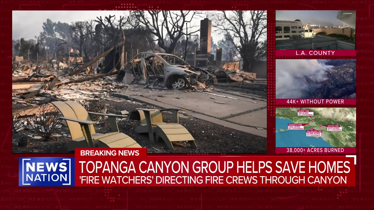 'Fire watchers' seek to protect Topanga Canyon homes | NewsNation Prime