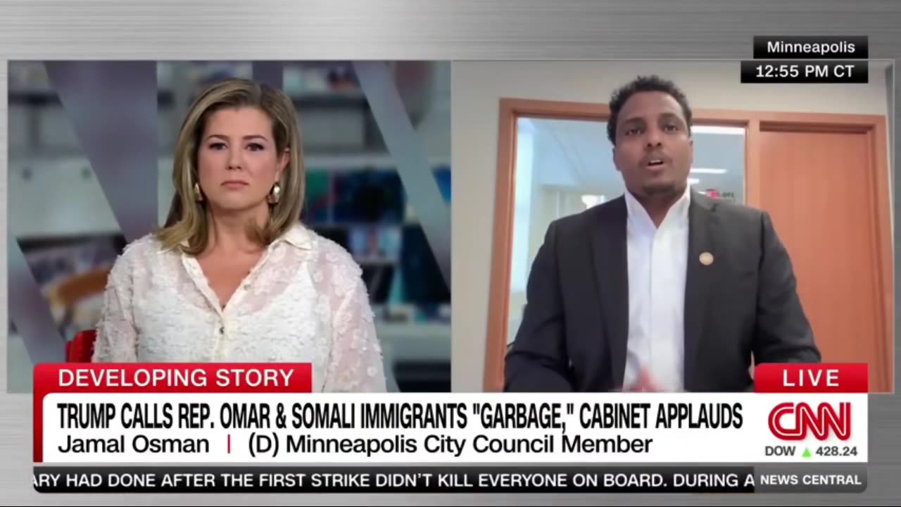 D-MN SOMALI Council Member Compares Trump ICE To Nazis