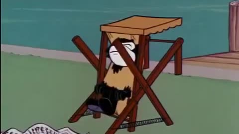 Felix the Cat Episode 36 Relax-a-Lawn Chair