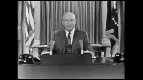 Eisenhower Farewell Address (Best Quality) - 'Military Industrial Complex' WARNING