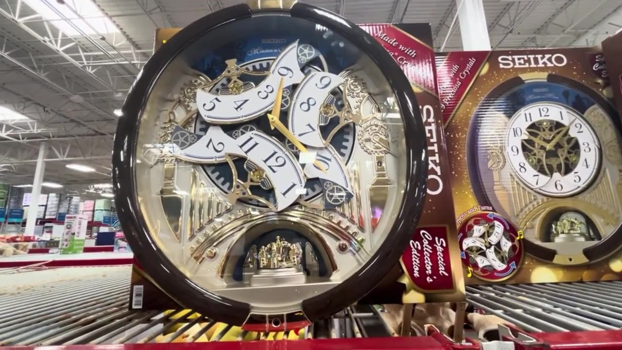 Seiko Melody in Motion Wall Clock