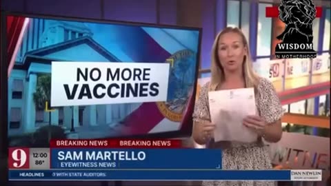 FLORIDA ANNOUNCES NO MORE VACCINES FOR CHILDREN!!!