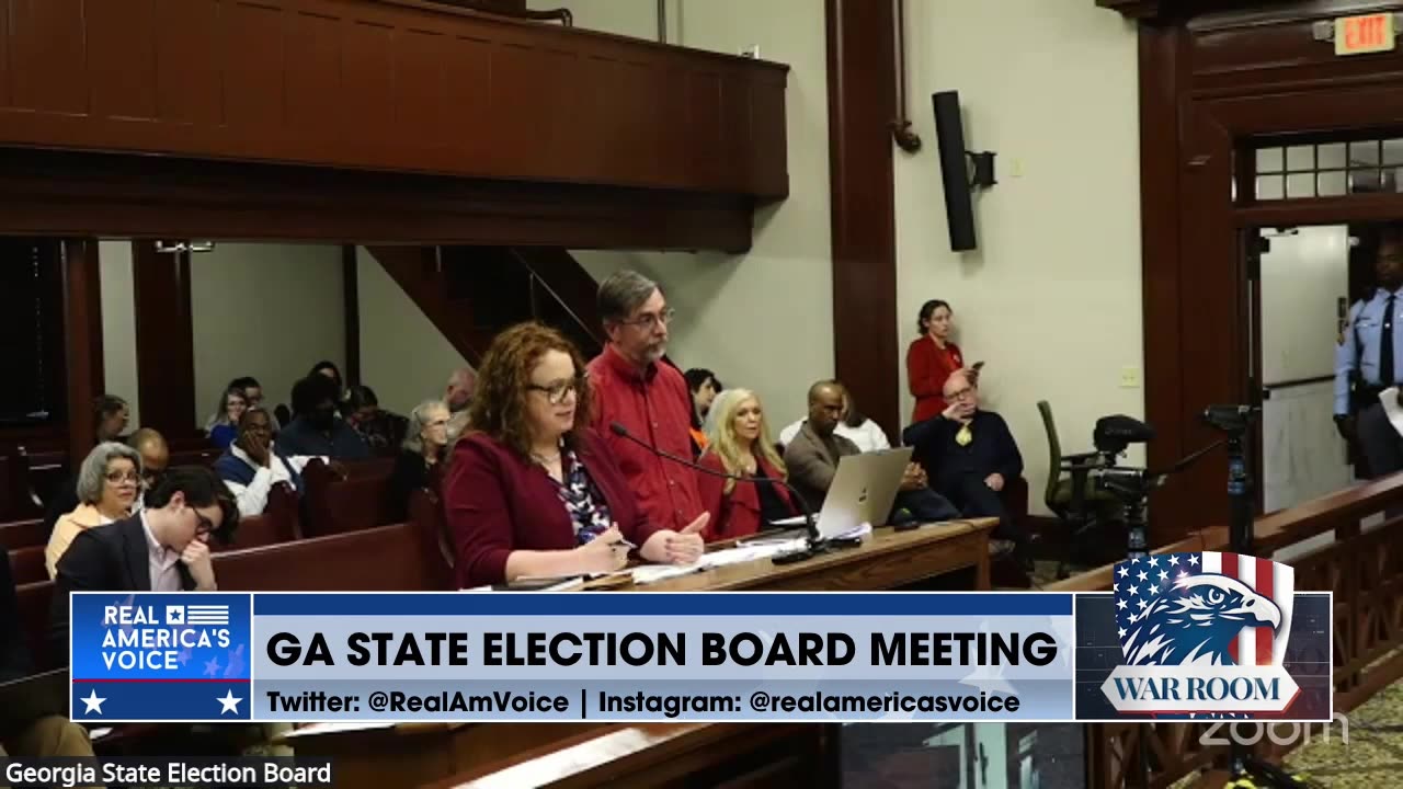 Steve Bannon Blasts Georgia Election Board Meeting: Why Did They Retain Her On Monday? Because They're Not Competent Enough To Come Up And Make A Presentation Infront Of The GA Board And These Are The People That Stole The Election In 2020!!