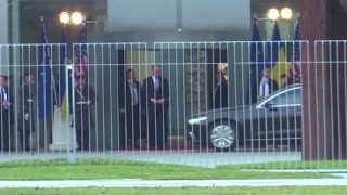 Ukraine offers to drop NATO bid at Berlin peace talks