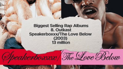 BIGGEST SELLING RAP ALBUMS!!!