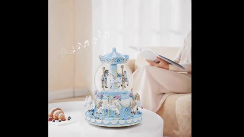 Carousel Music Box - A Timeless Gift for Her or Him