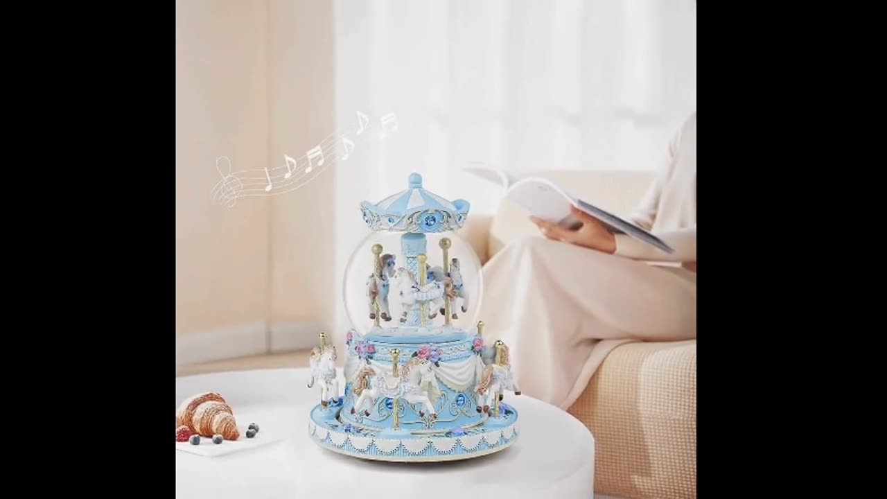 Carousel Music Box - A Timeless Gift for Her or Him